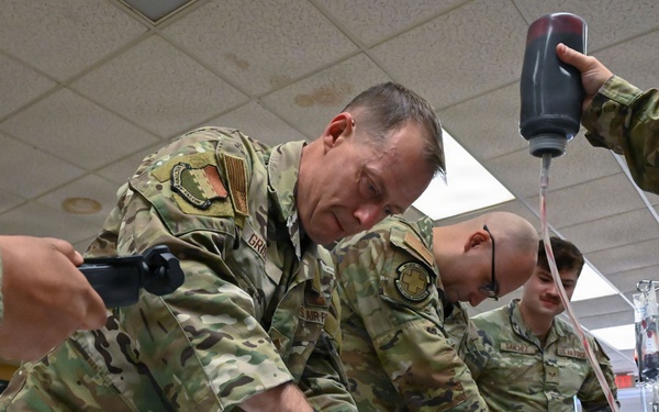 EMS Ride Along: Chief visits 20th Medical Group Emergency Medical Services