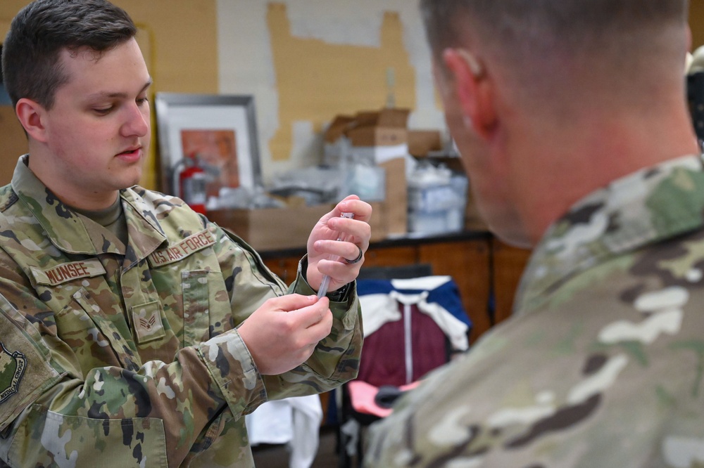 EMS Ride Along: Chief visits 20th Medical Group Emergency Medical Services