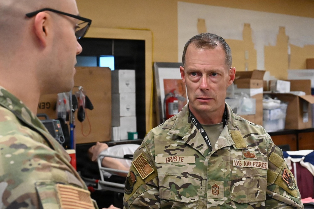 EMS Ride Along: Chief visits 20th Medical Group Emergency Medical Services