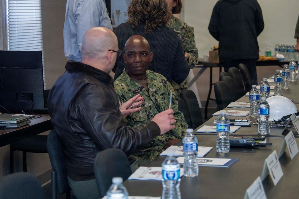 USS Carl Vinson (CVN 70) welcomes Carrier Strike Group 1 commander