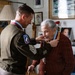 SETAF-AF presents Order of St. Michael to Italian WWII paratrooper Paola Del Din