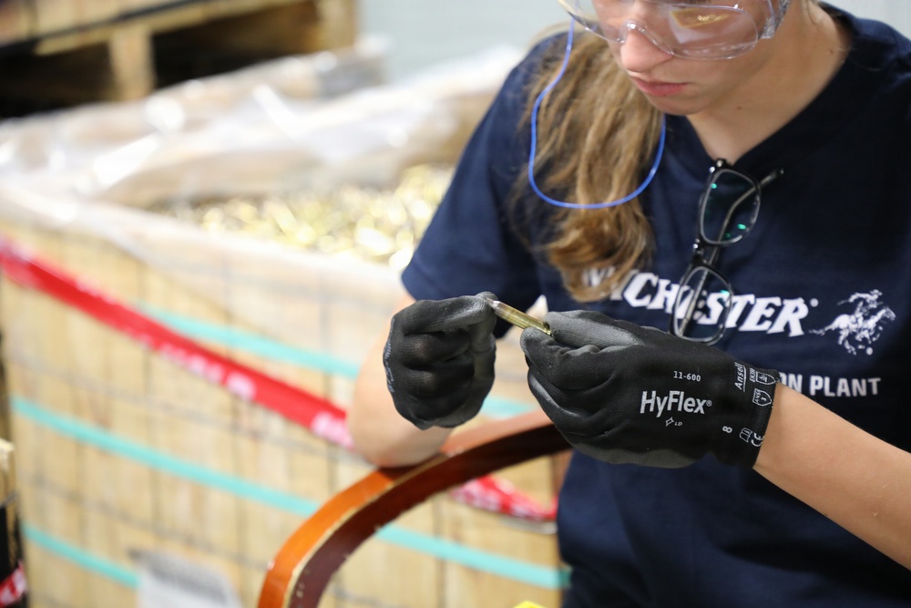 Ammunition manufacturing at Lake City Army Ammunition Plant