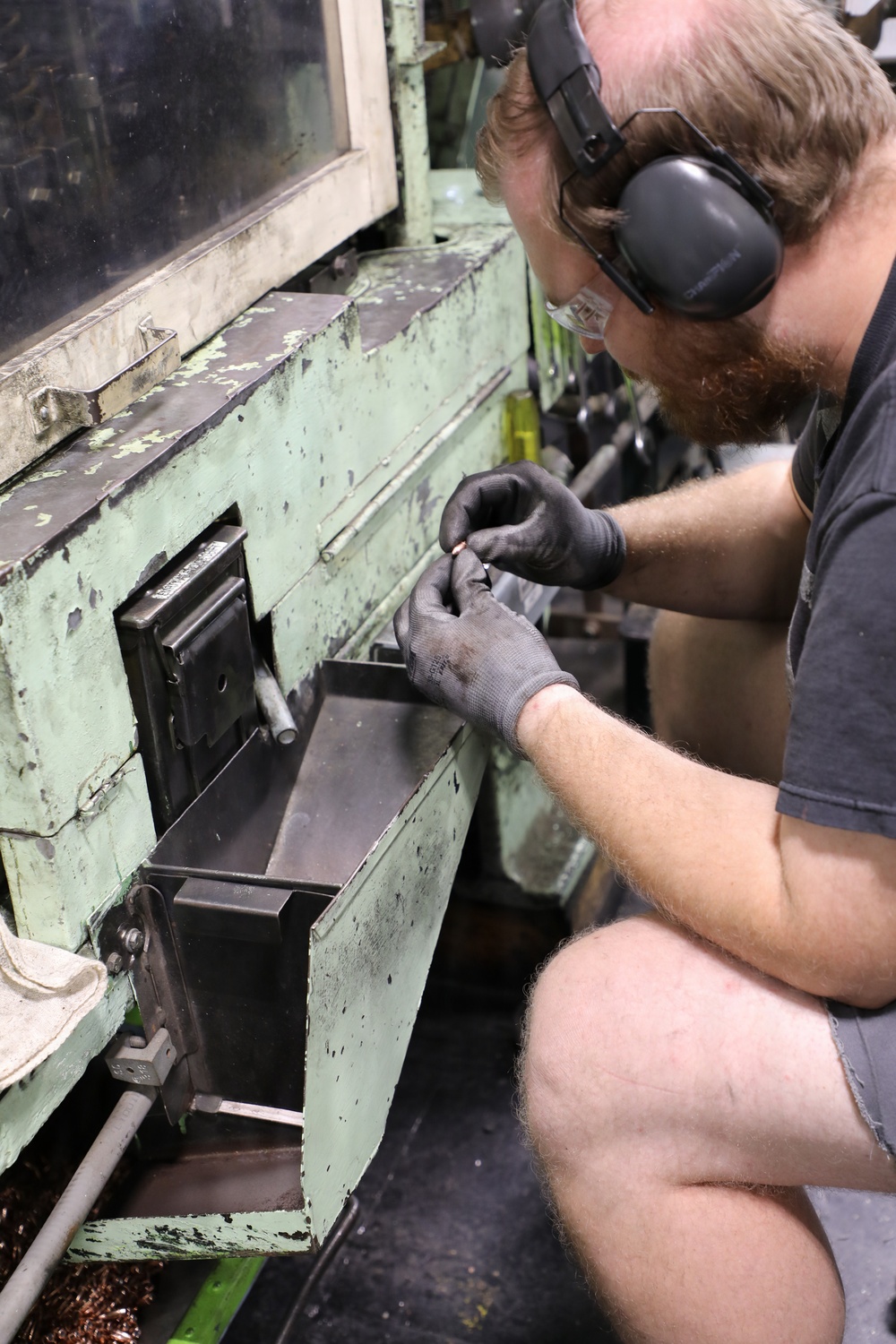 Ammunition manufacturing at Lake City Army Ammunition Plant