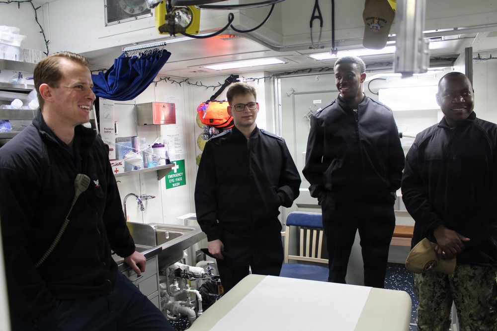 NMRTC New England Sailors Gain Fleet Perspective Aboard Future USS Harvey C. Barnum Jr.