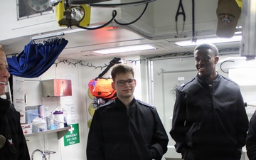 NMRTC New England Sailors Gain Fleet Perspective Aboard Future USS Harvey C. Barnum Jr.