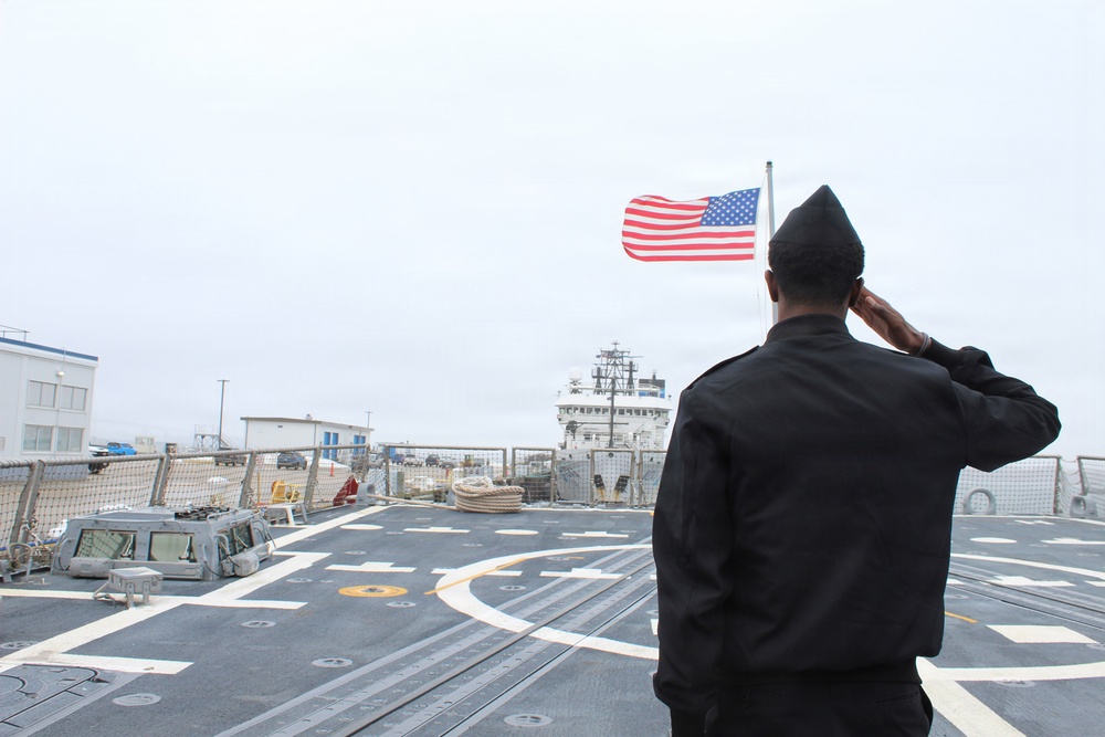 NMRTC New England Sailors Gain Fleet Perspective Aboard Future USS Harvey C. Barnum Jr.