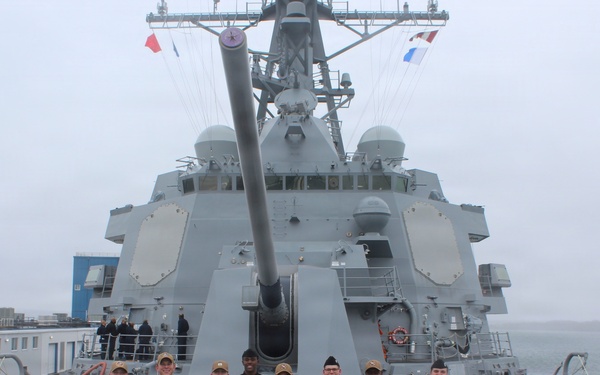 NMRTC New England Sailors Gain Fleet Perspective Aboard Future USS Harvey C. Barnum Jr.