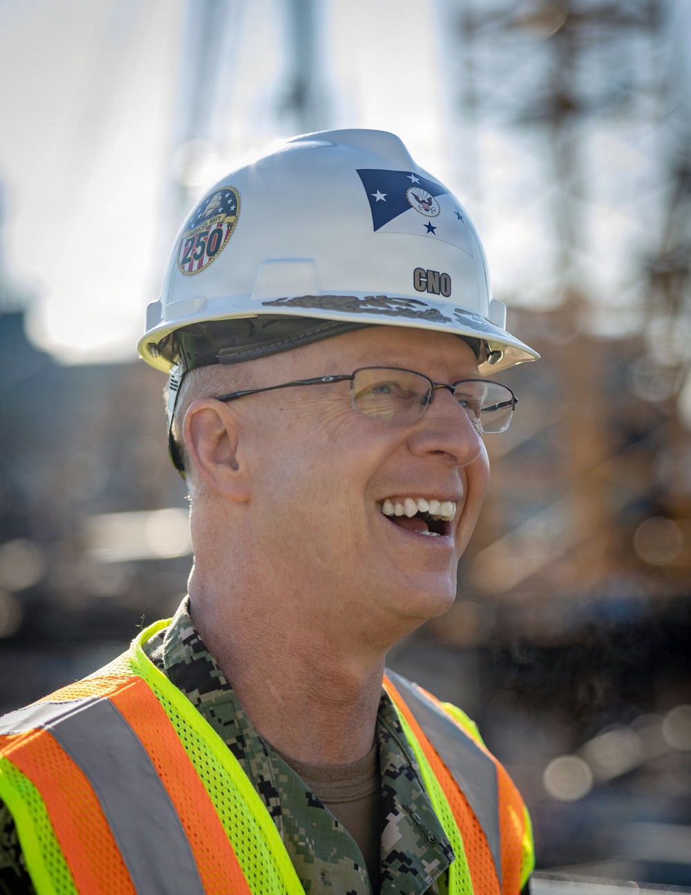 Chief of Naval Operations Visits Portsmouth Naval Shipyard