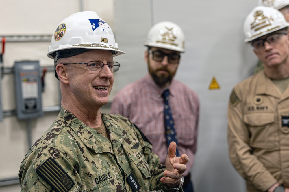 Chief of Naval Operations Visits Portsmouth Naval Shipyard