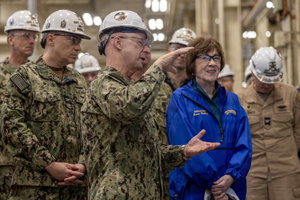 Chief of Naval Operations Visits Portsmouth Naval Shipyard