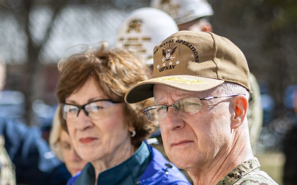 Chief of Naval Operations Visits Portsmouth Naval Shipyard