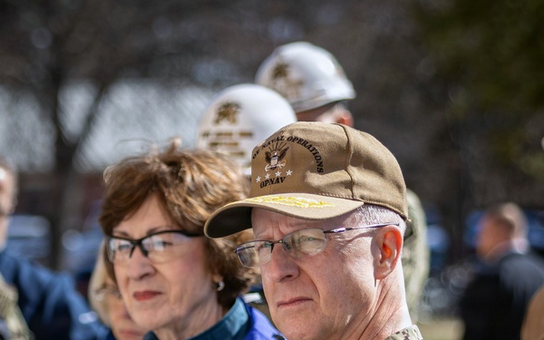 Chief of Naval Operations Visits Portsmouth Naval Shipyard