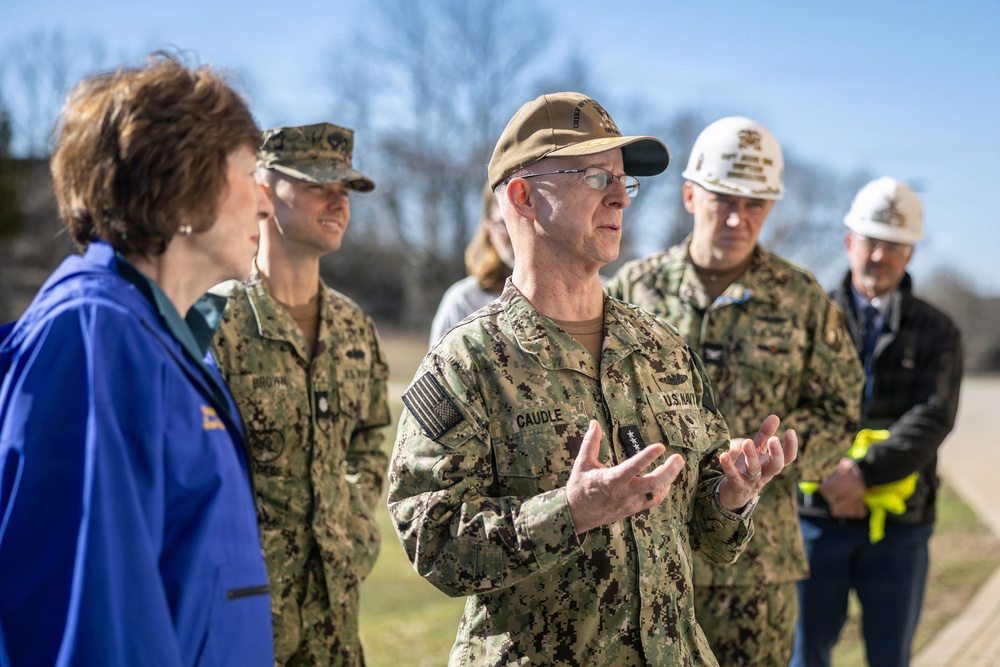 Chief of Naval Operations Visits Portsmouth Naval Shipyard