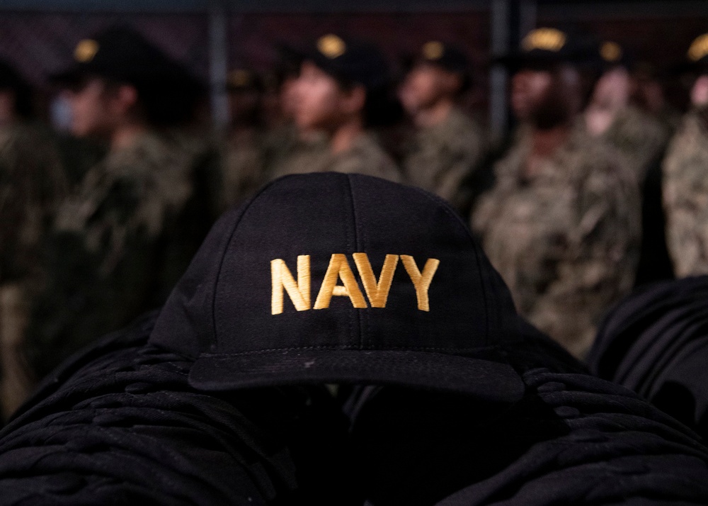 Recruit Training Command Capping Ceremony