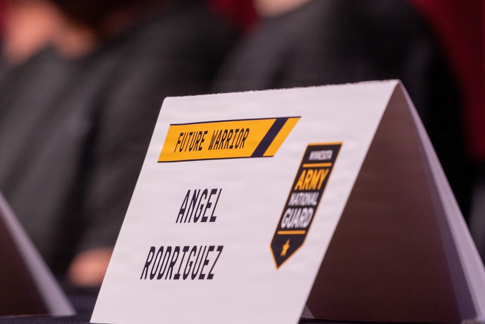 Austin High School Celebrates 16 Enlisting Classmates