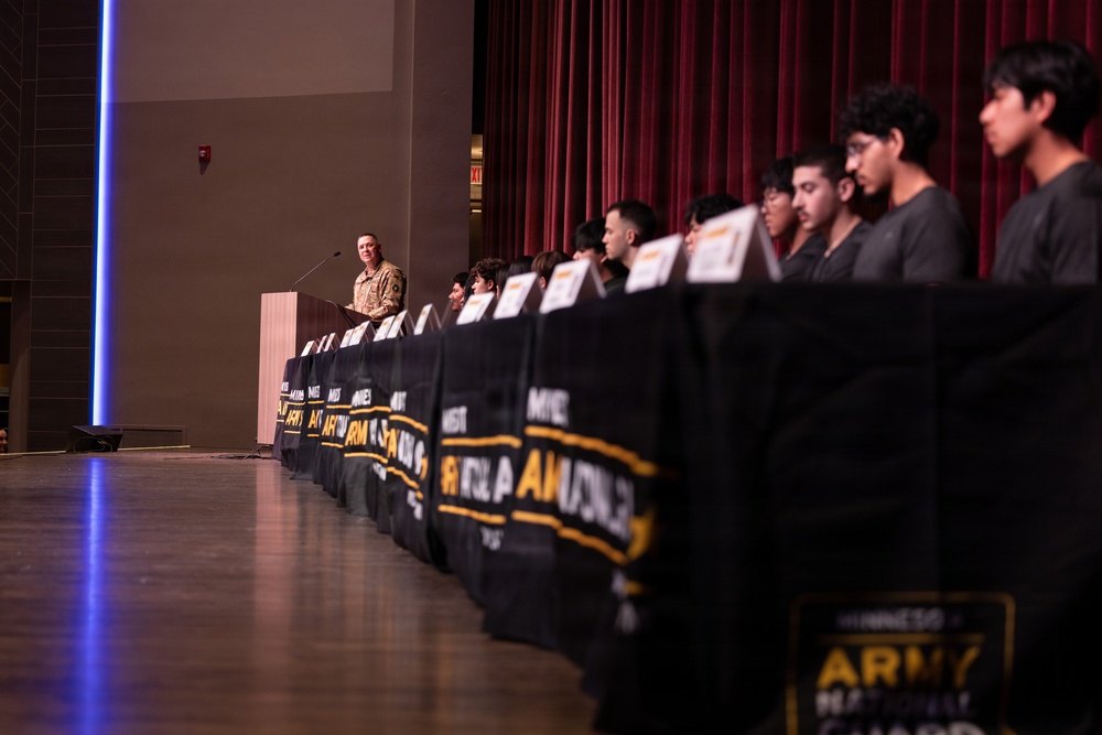 Austin High School Celebrates 16 Enlisting Classmates