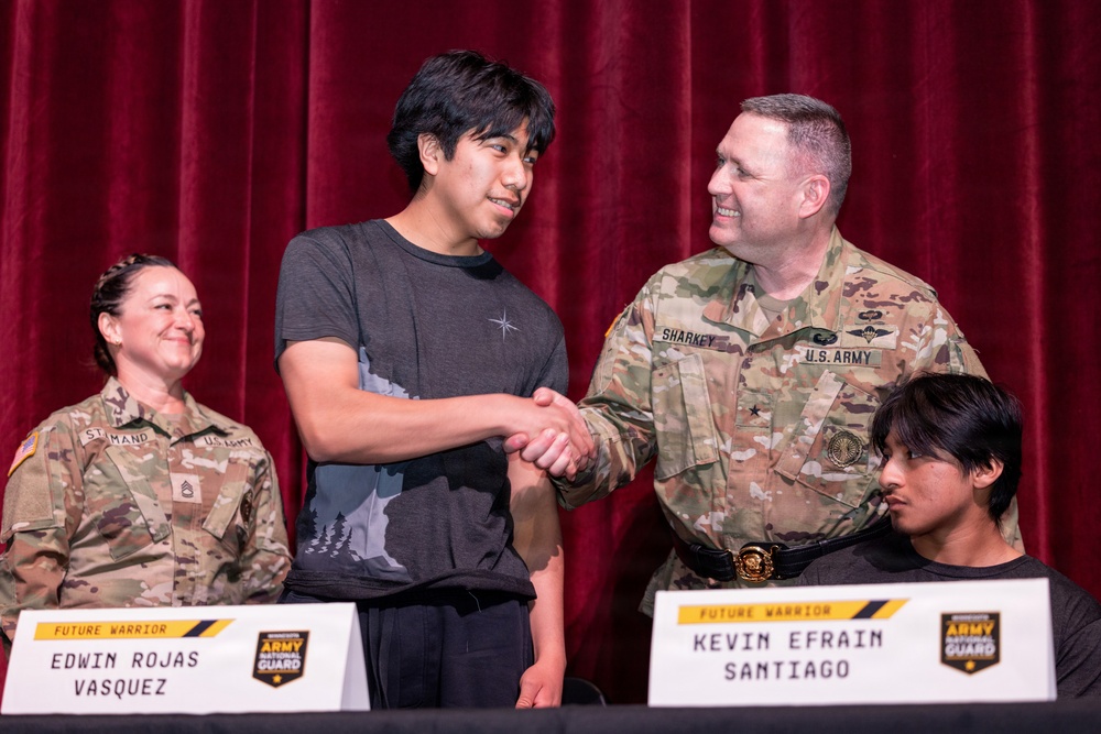 Austin High School Celebrates 16 Enlisting Classmates