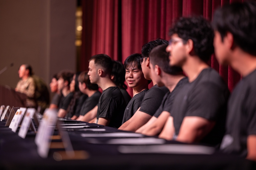 Austin High School Celebrates 16 Enlisting Classmates