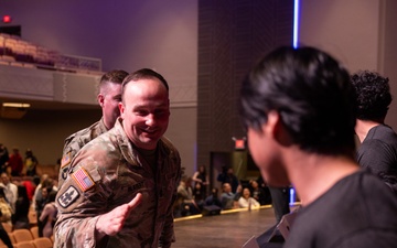 Austin High School Celebrates 16 Enlisting Classmates