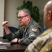 U.S. Air Force Lt. Gen. Luke Ahmann, Commander, Continental U.S. North American Aerospace Defense Command Region; Commander, 1st Air Force (U.S. Air Forces Northern and U.S. Air Forces Space) visits the 177th Fighter Wing, New Jersey Air national Guard
