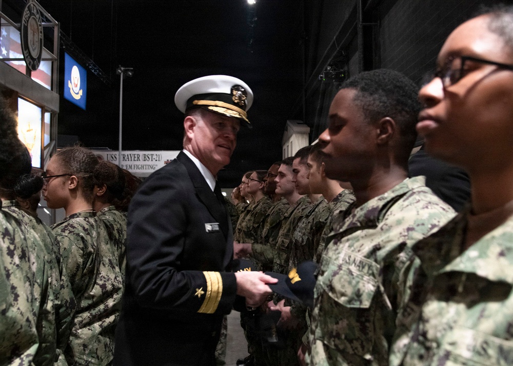 Recruit Training Command Capping Ceremony