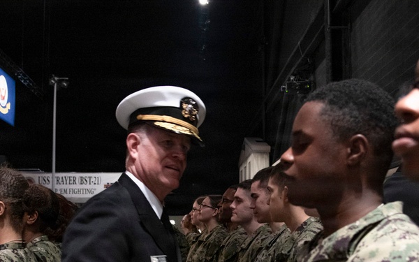 Recruit Training Command Capping Ceremony