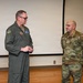 U.S. Air Force Lt. Gen. Luke Ahmann, Commander, Continental U.S. North American Aerospace Defense Command Region; Commander, 1st Air Force (U.S. Air Forces Northern and U.S. Air Forces Space) visits the 177th Fighter Wing, New Jersey Air national Guard