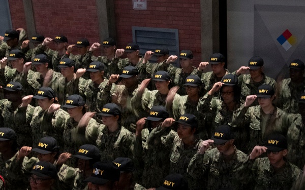 Recruit Training Command Capping Ceremony