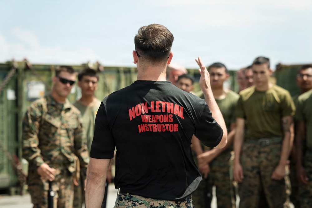 Task Force Ashland Conducts Non-Lethal Weapons Course