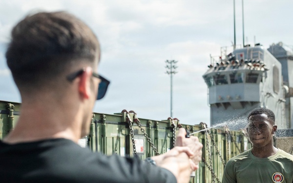 Task Force Ashland Conducts Non-Lethal Weapons Course