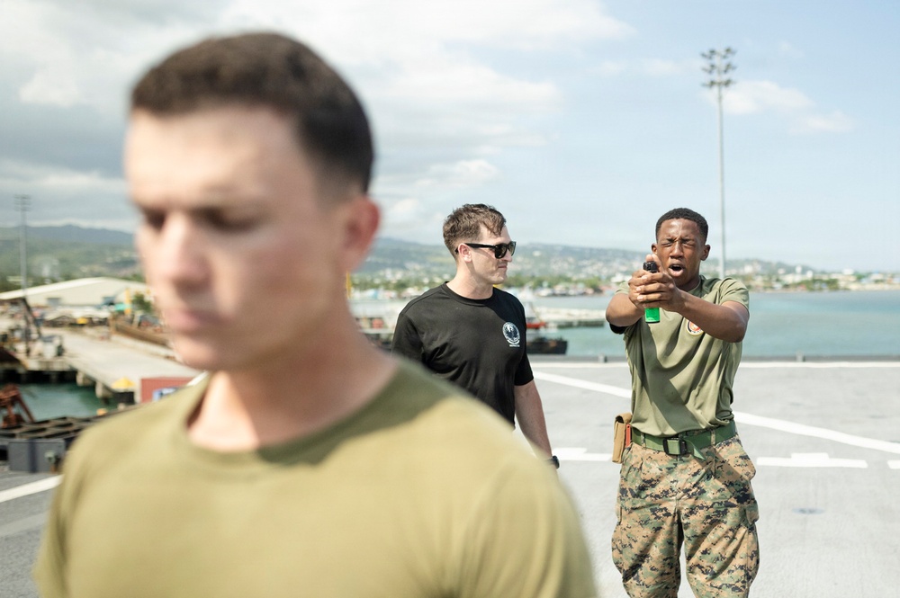 Task Force Ashland Conducts Non-Lethal Weapons Course