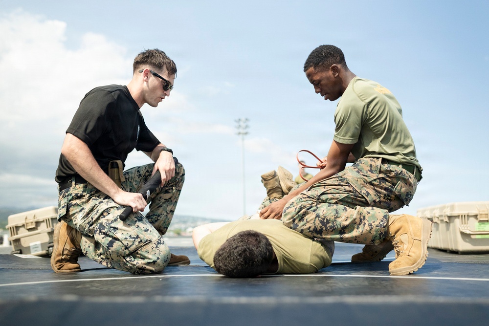Task Force Ashland Conducts Non-Lethal Weapons Course