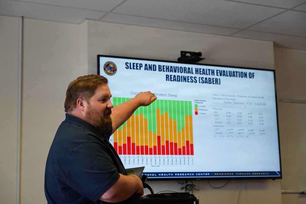 Chilean Navy visits Naval Health Research Center's Warfighter Performance Department