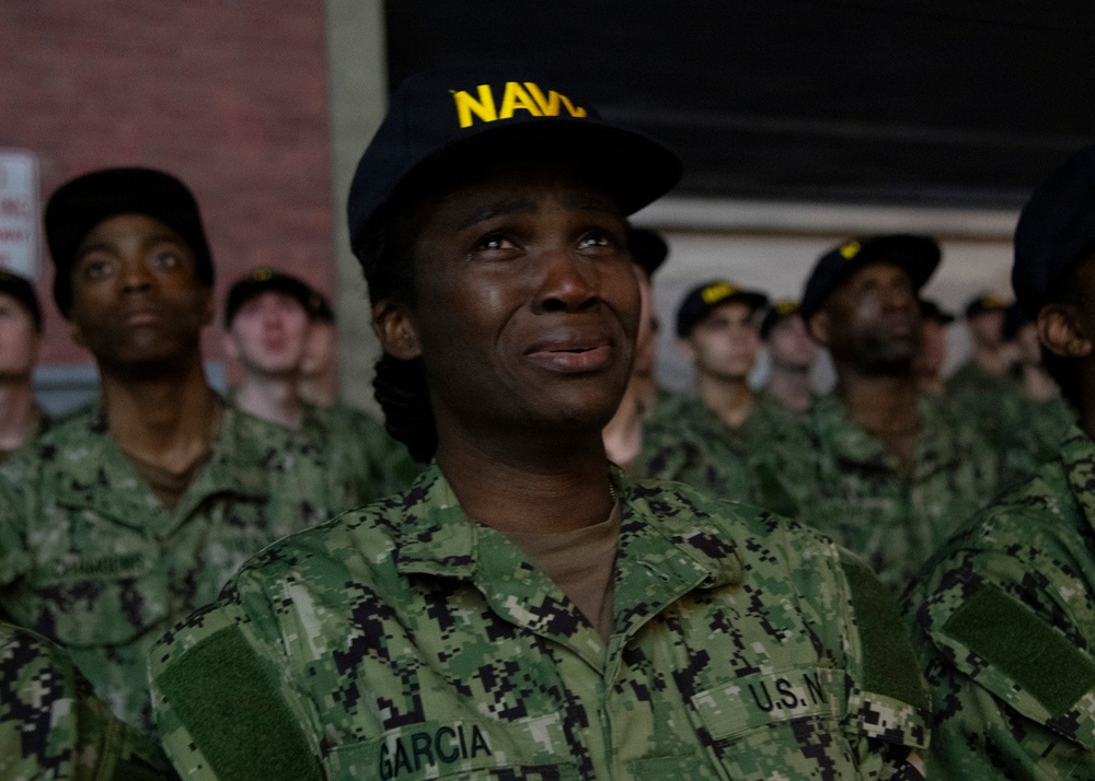 Recruit Training Command Capping Ceremony