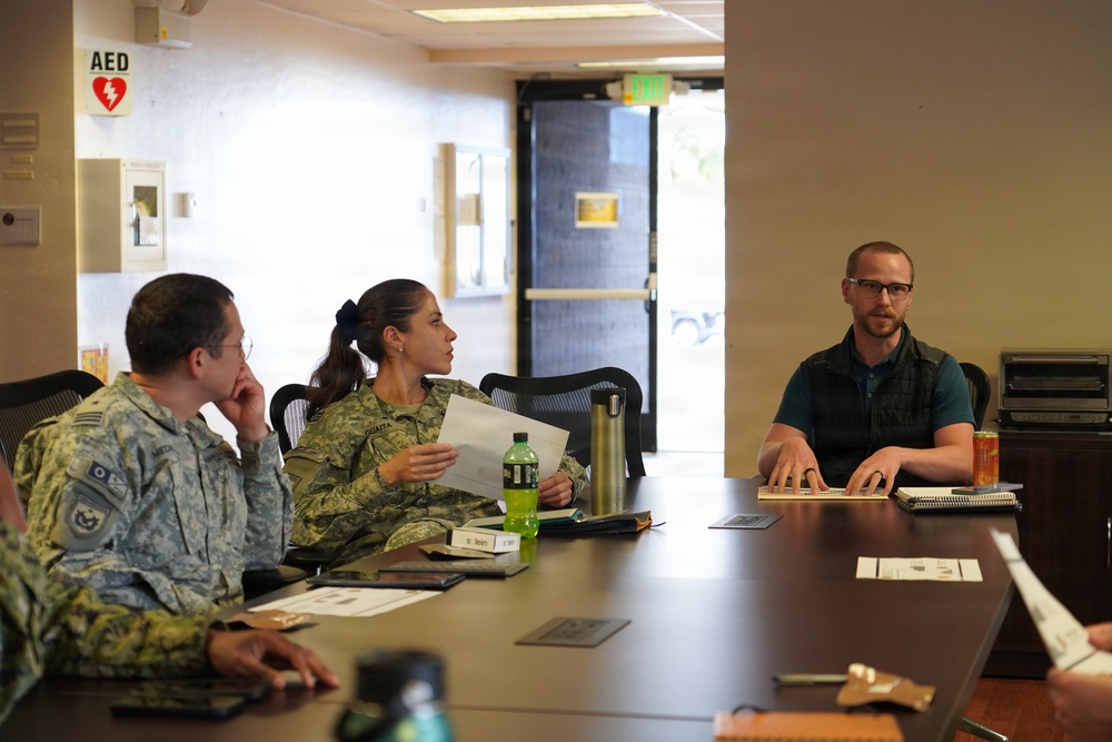 Chilean Navy visits Naval Health Research Center's Warfighter Performance Department