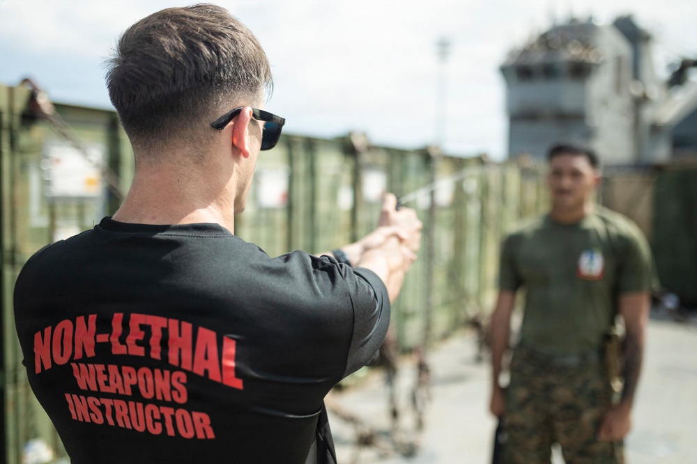 Task Force Ashland Conducts Non-Lethal Weapons Course