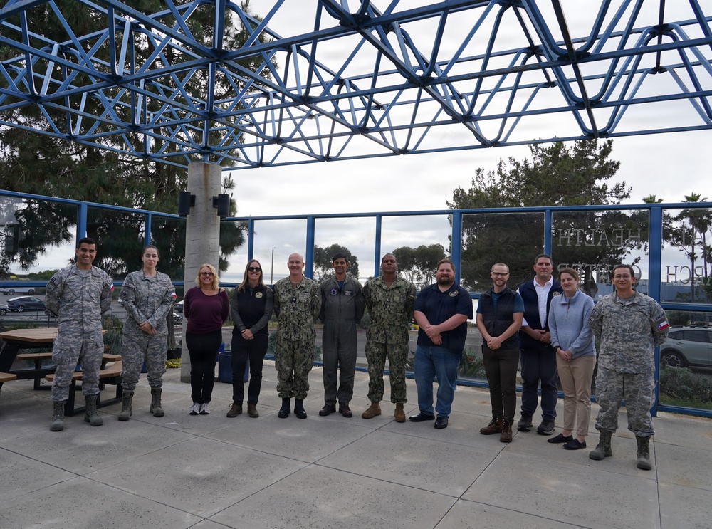 Chilean Navy visits Naval Health Research Center's Warfighter Performance Department