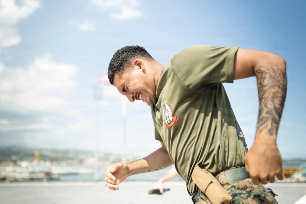 Task Force Ashland Conducts Non-Lethal Weapons Course