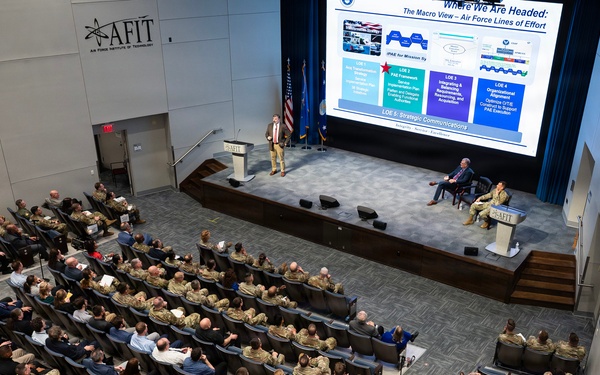 SECAF hosts acquisition transformation town hall while visiting Wright-Patterson AFB
