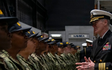 Recruit Training Command Capping Ceremony