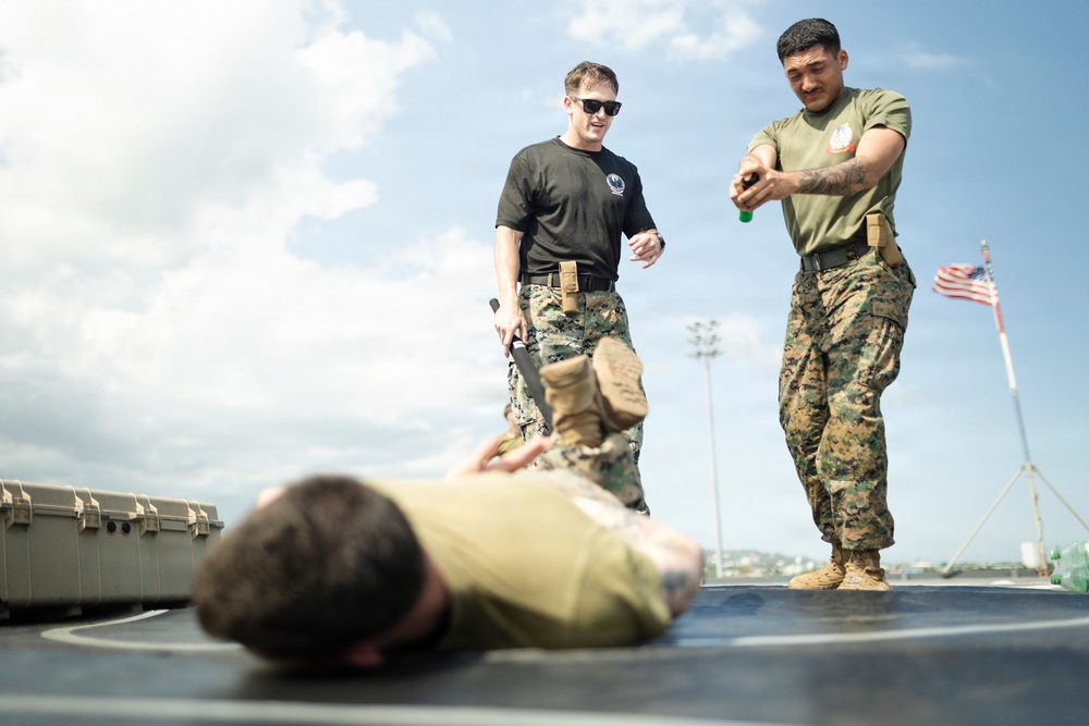 Task Force Ashland Conducts Non-Lethal Weapons Course