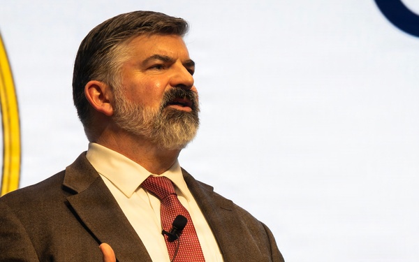 SECAF hosts acquisition transformation town hall while visiting Wright-Patterson AFB