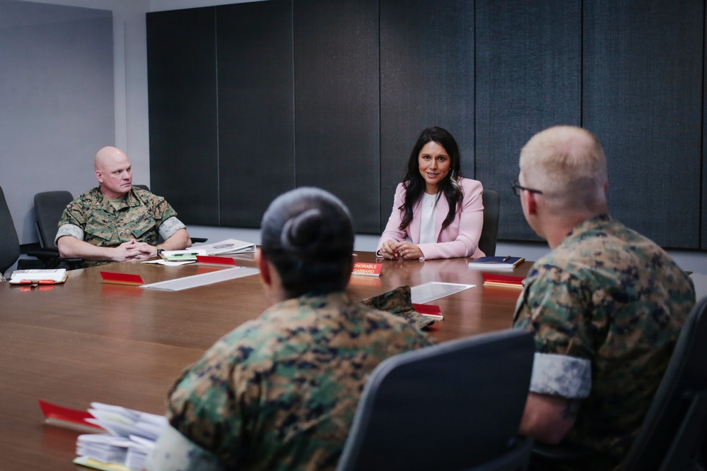 Director of National Intelligence Visits I MEF at Camp Pendleton