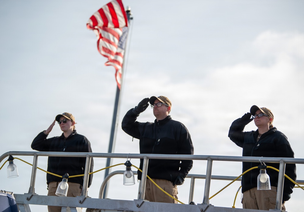 USS Harvey C Barnum Jr. (DDG 124) Daily Operations