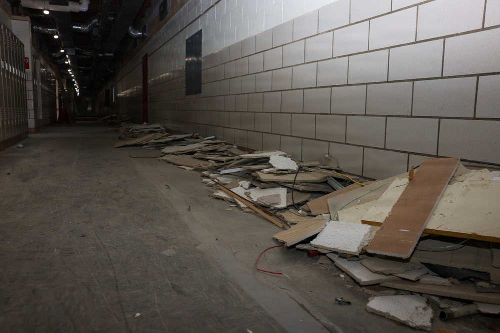 Quantico Middle-High School Demolition