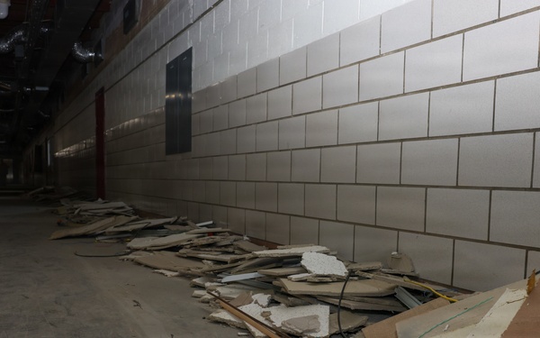 Quantico Middle-High School Demolition