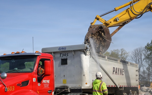 Quantico Middle-High School Demolition