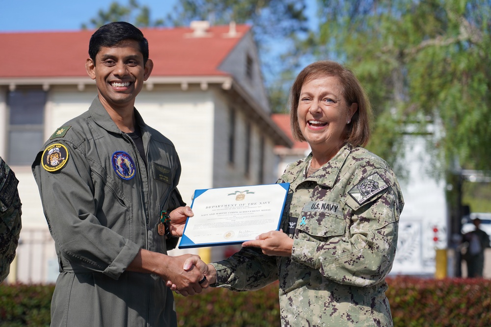 Naval Health Research Center's Lt. Cmd. Prasad Earns Medal for Contributions to Fleet Lethality &amp; Innovation