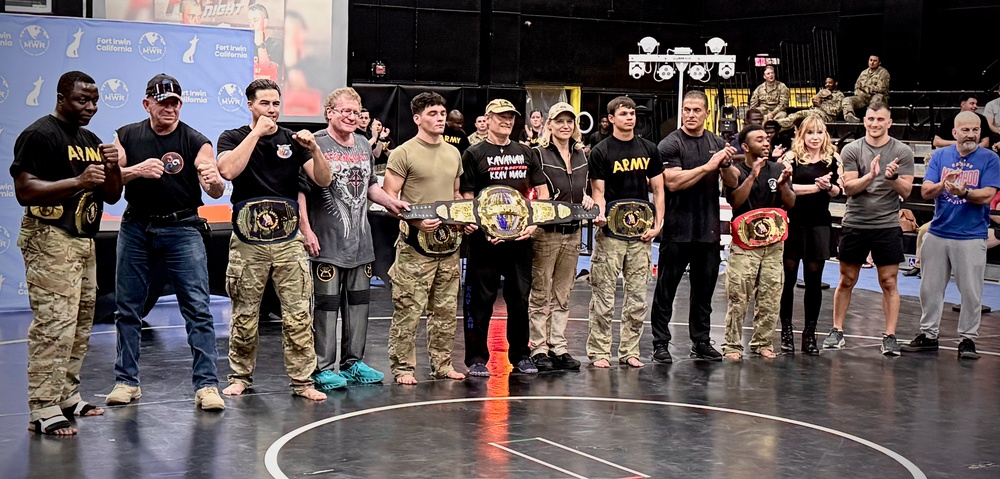 Fort Irwin Fight Night Nights: Army Combatives Tournament