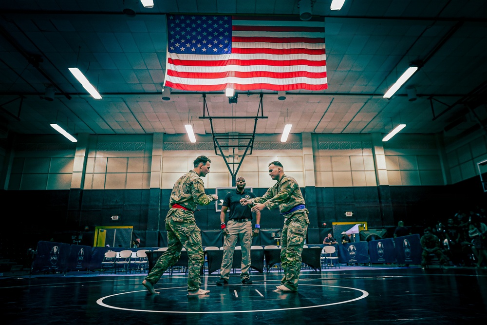 Fort Irwin Fight Night Nights: Army Combatives Tournament
